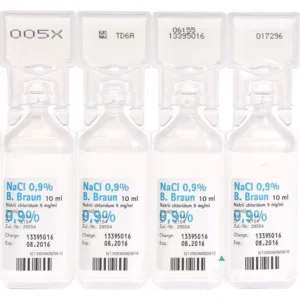 SODIUM CHLORIDE 0,9% SOLUTION 10 ML (NACL) Braun