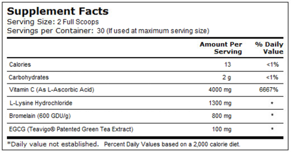 Immune-Ade Drink Mix - Sufficient-C 4,000 mg 250 g (SPECIAL ORDER) - Image 2