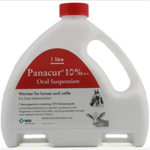 Panacur 10 % w/v Oral Suspension 1 Litre (Fenbendazole)